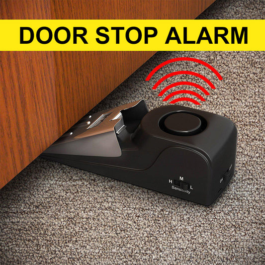 Portable Electronic Alarm Door Stopper