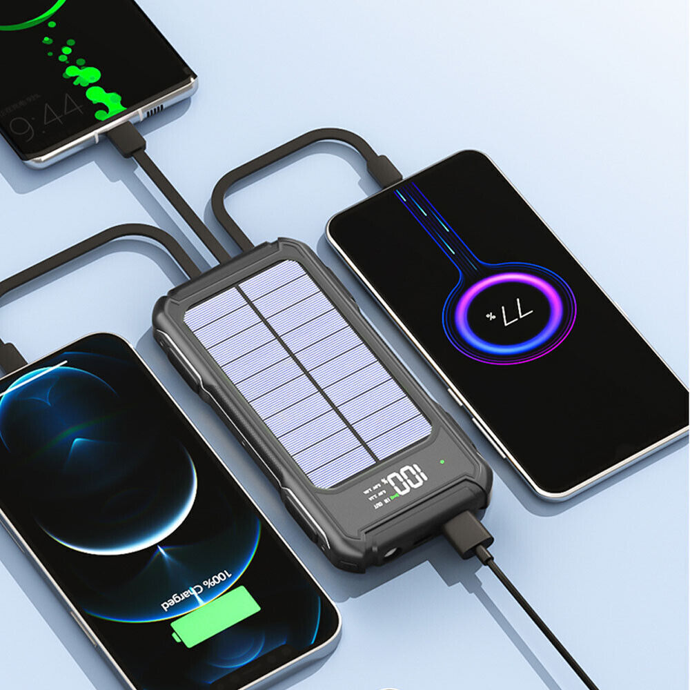 Solar Power Bank Charger for Cell Phone