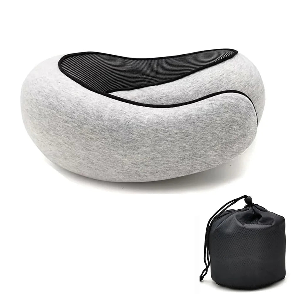 Memory Foam U-Shaped Travel Neck Pillow
