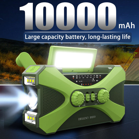 Hand Crank Portable Radio with AM-FM-NOAA Emergency