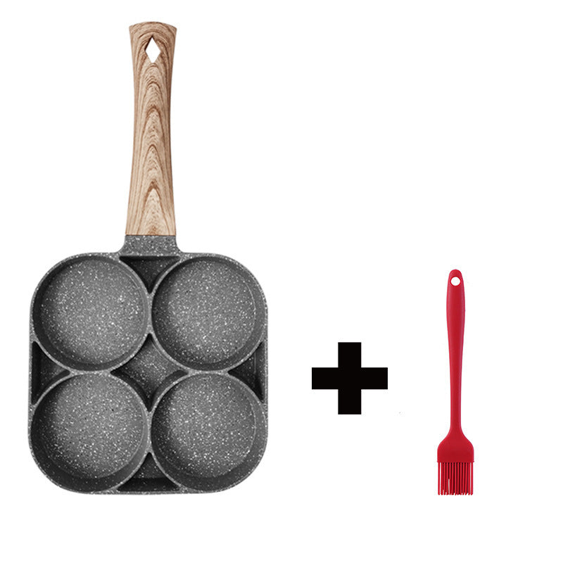 Non-stick, Four or Two Hole cooking pan