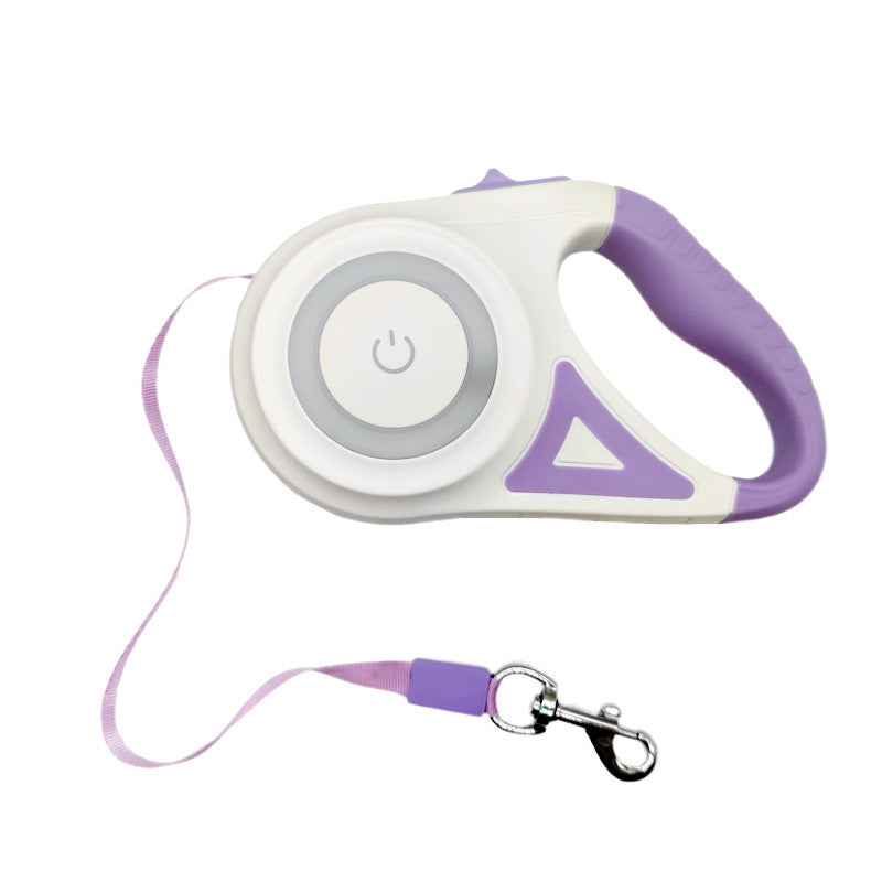 Dog Retractable Leash with Spotlight