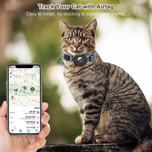 Pet Collar with Tracker with Bell