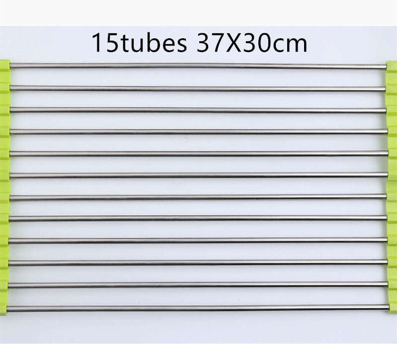 Stainless Steel Folding Kitchen Sink Rack