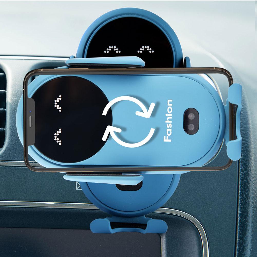 Infrared Car Phone Holder with Built-in Wireless Charger