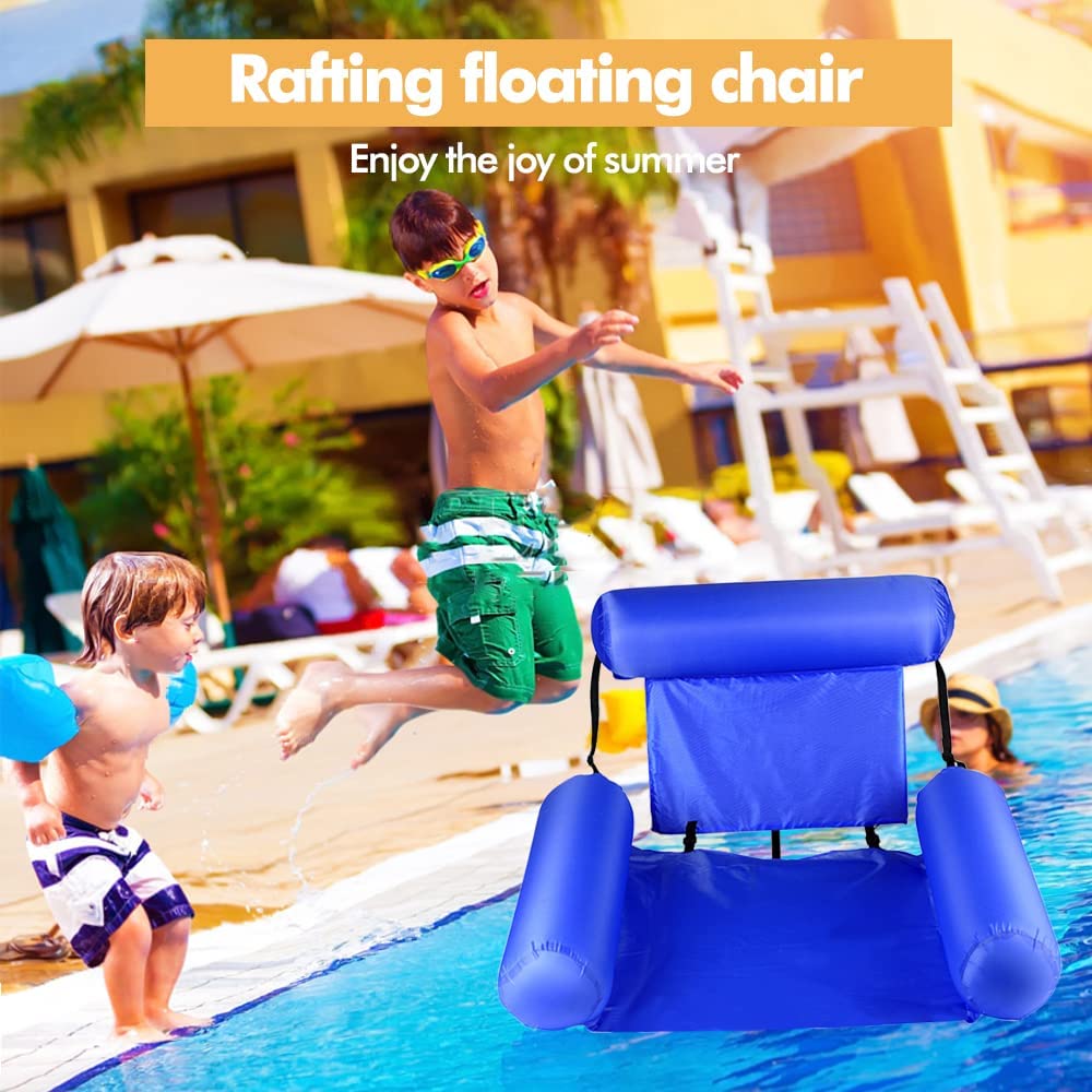 Inflatable Foldable Floating Lounge Chair