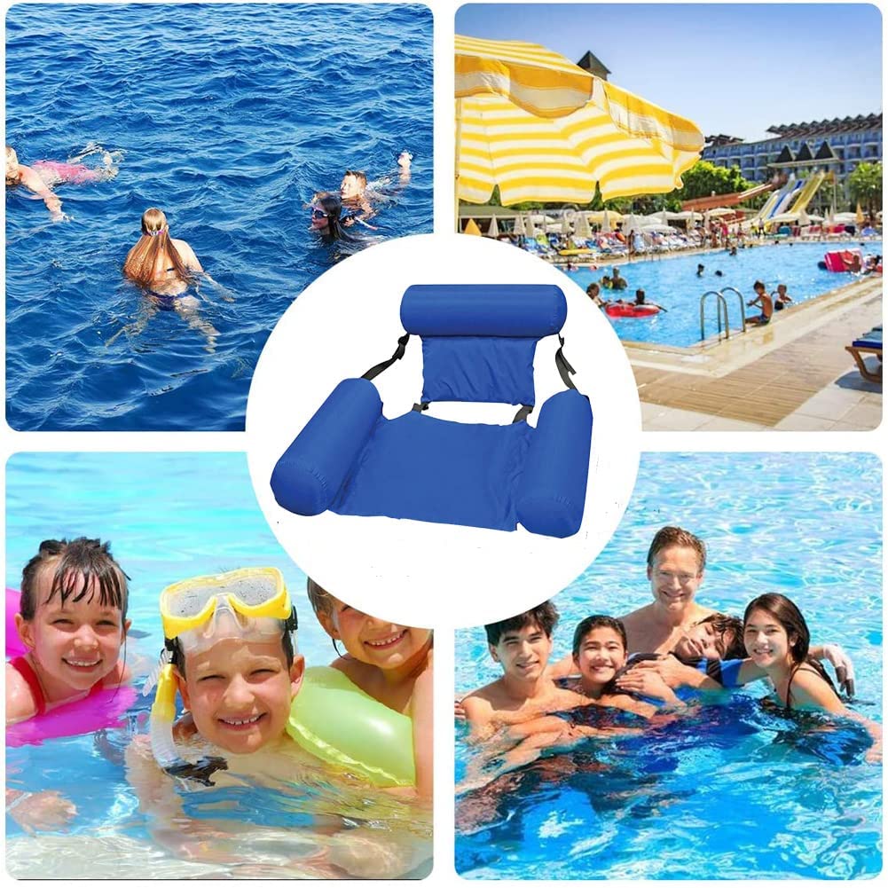 Inflatable Foldable Floating Lounge Chair