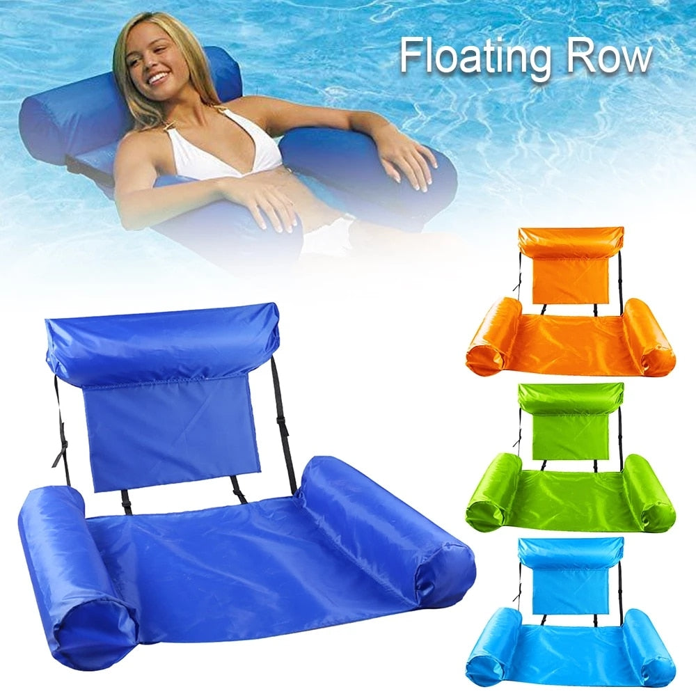 Inflatable Foldable Floating Lounge Chair