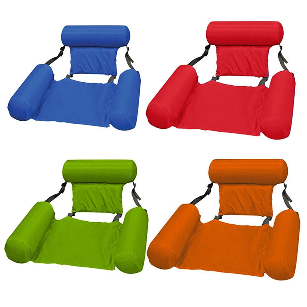 Inflatable Foldable Floating Lounge Chair