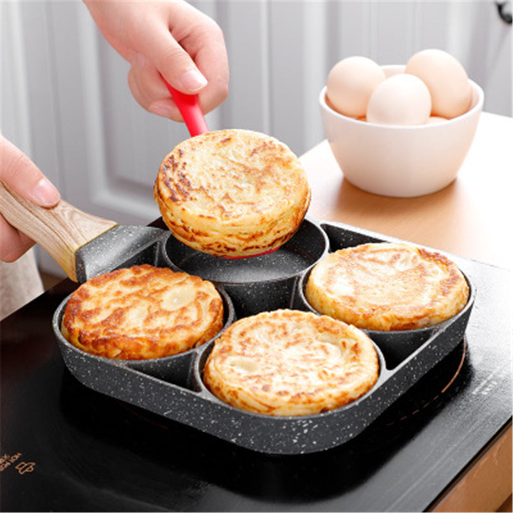 Non-stick, Four or Two Hole cooking pan