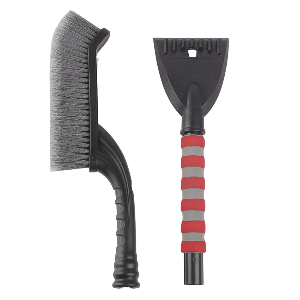 Winter Detachable Snow Brush and Detachable Ice Scraper with EVA Foam Grip, For Cars, Trucks, SUVs