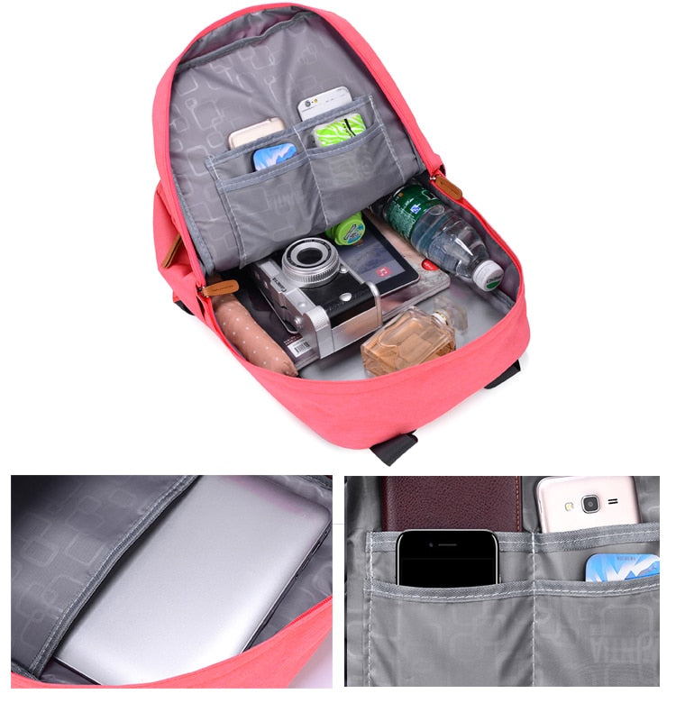 New Water-Resistant Anti-Theft Casual Backpack