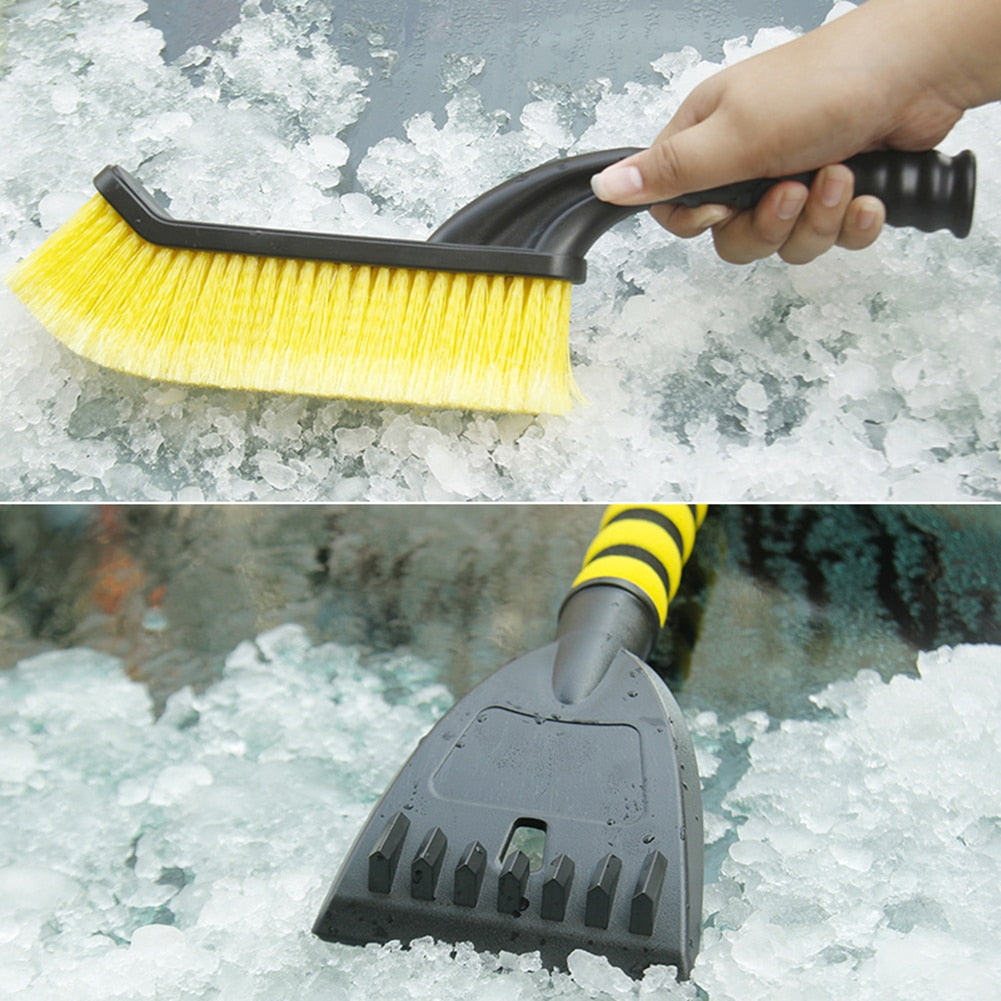 Winter Detachable Snow Brush and Detachable Ice Scraper with EVA Foam Grip, For Cars, Trucks, SUVs