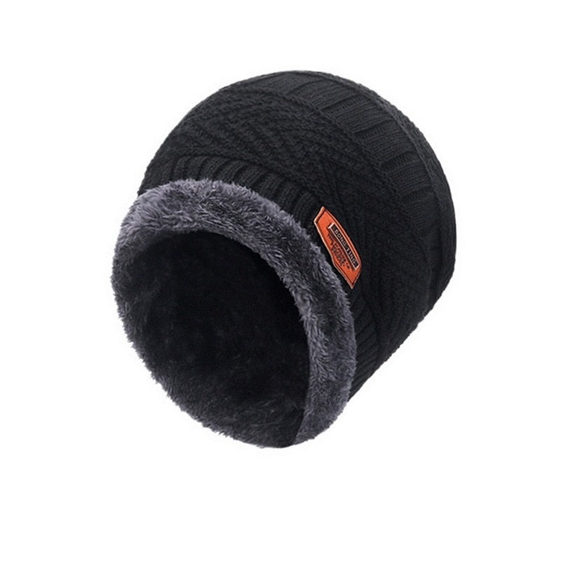 New Winter Knit Cap for Men and Women, with matching Scarf