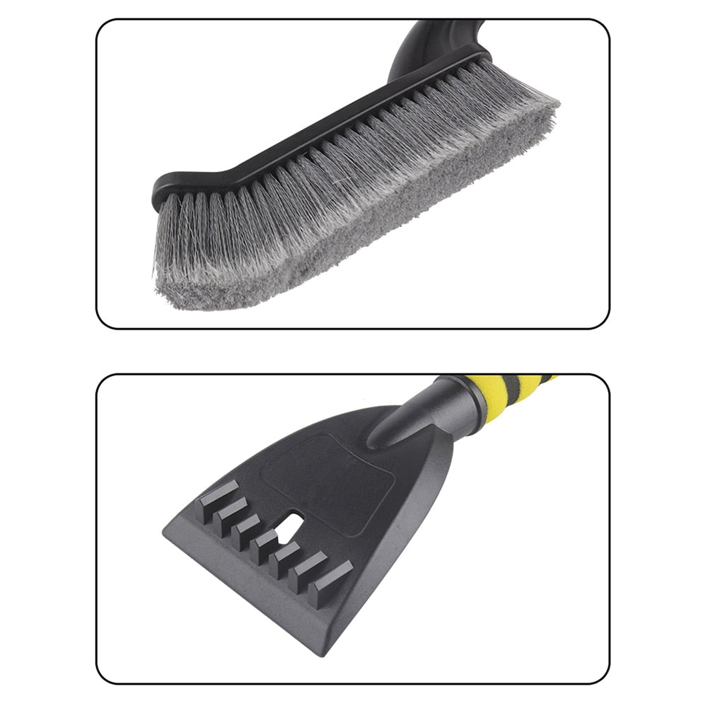 Winter Detachable Snow Brush and Detachable Ice Scraper with EVA Foam Grip, For Cars, Trucks, SUVs