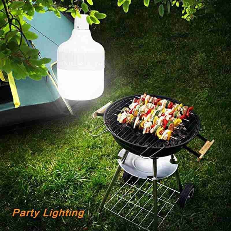 USB Rechargeable LED Emergency Outdoor Light Bulb