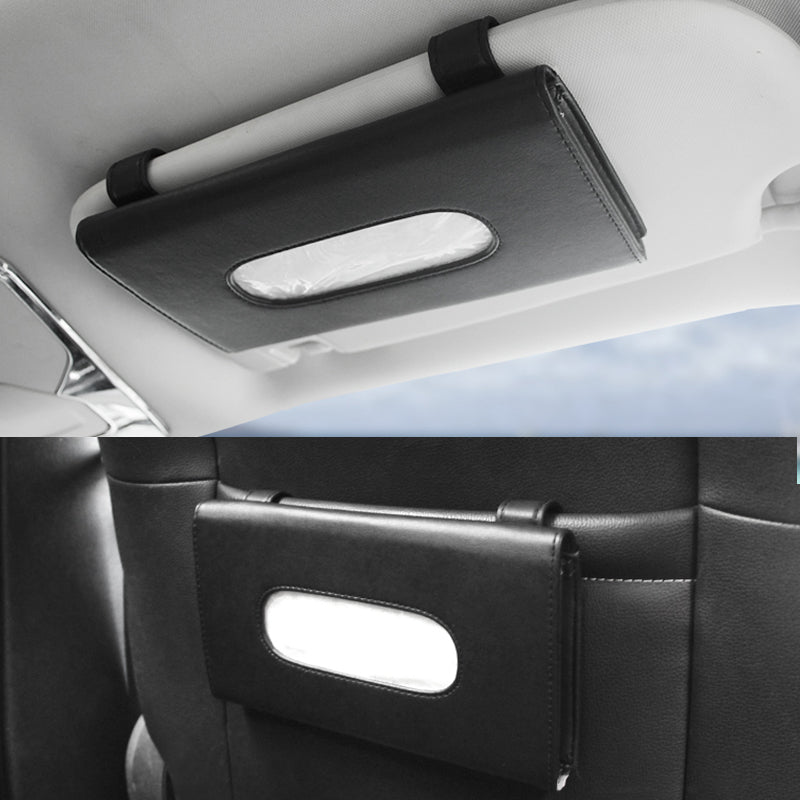 Car Sun Visor Tissue and Mask Holder