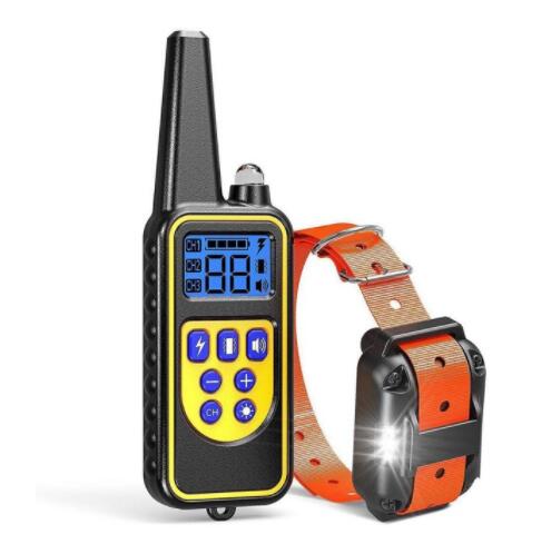 Waterproof Rechargeable Dog Training Collar with LCD Display