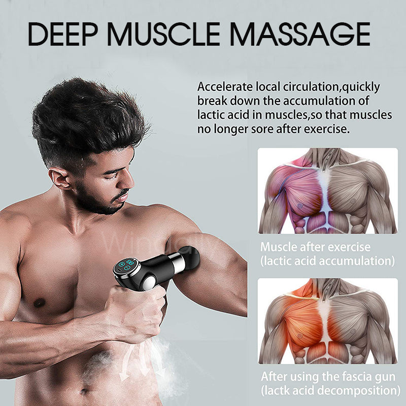 32 Speed Massage Gun with Touch Screen