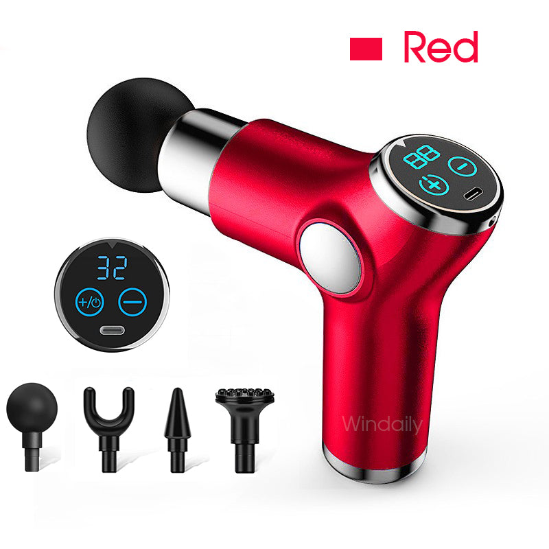 32 Speed Massage Gun with Touch Screen