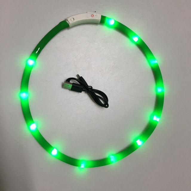 Glowing Pet Collar with USB Charging