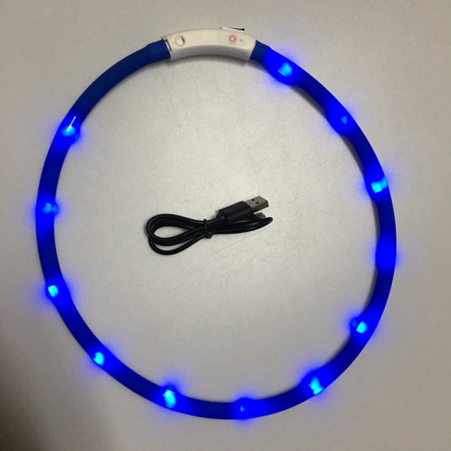 Glowing Pet Collar with USB Charging