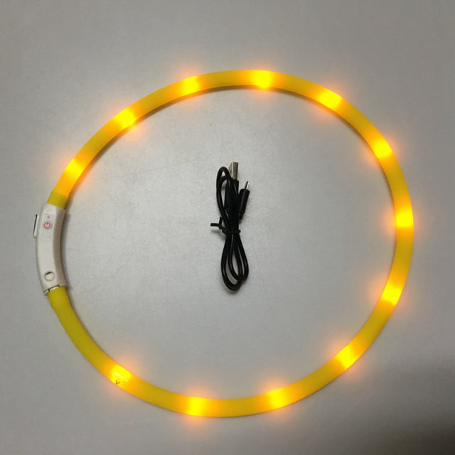 Glowing Pet Collar with USB Charging