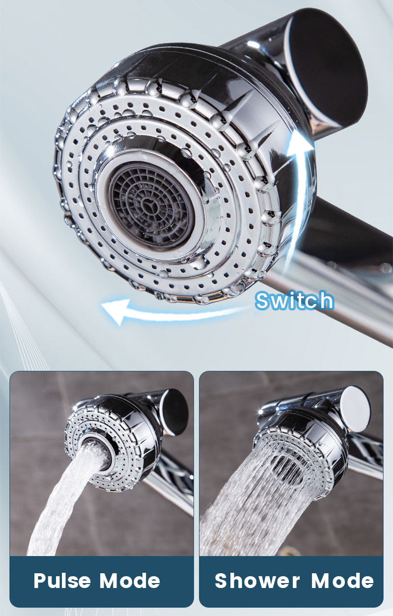 1080 Degree 2 in 1 Basin Faucet Sink