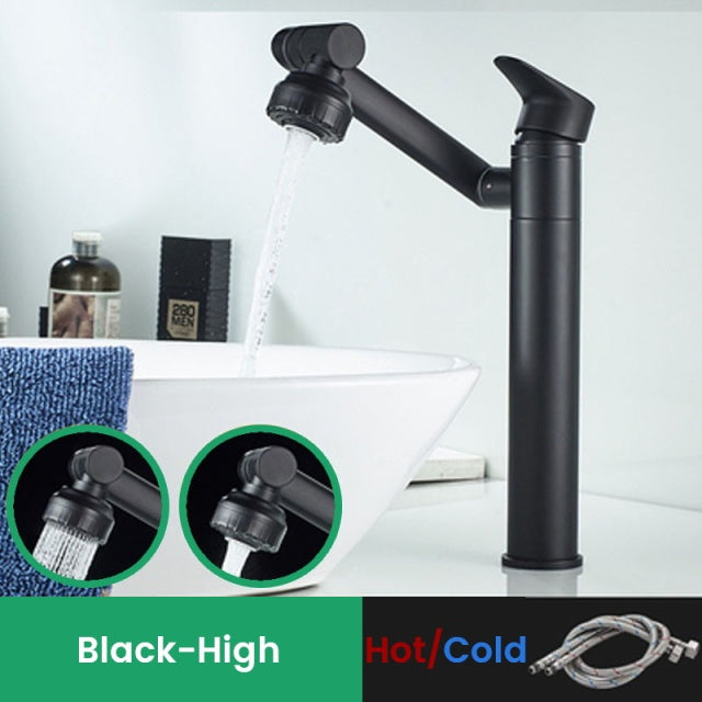 1080 Degree 2 in 1 Basin Faucet Sink