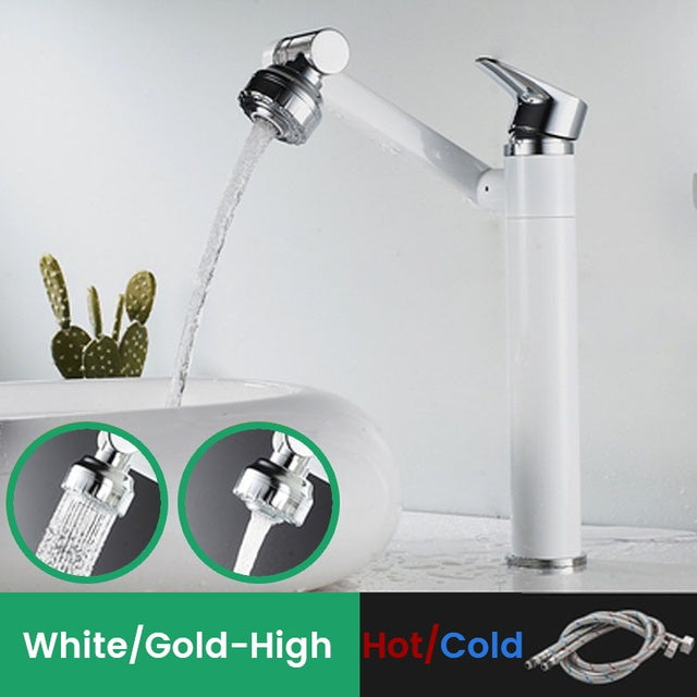 1080 Degree 2 in 1 Basin Faucet Sink