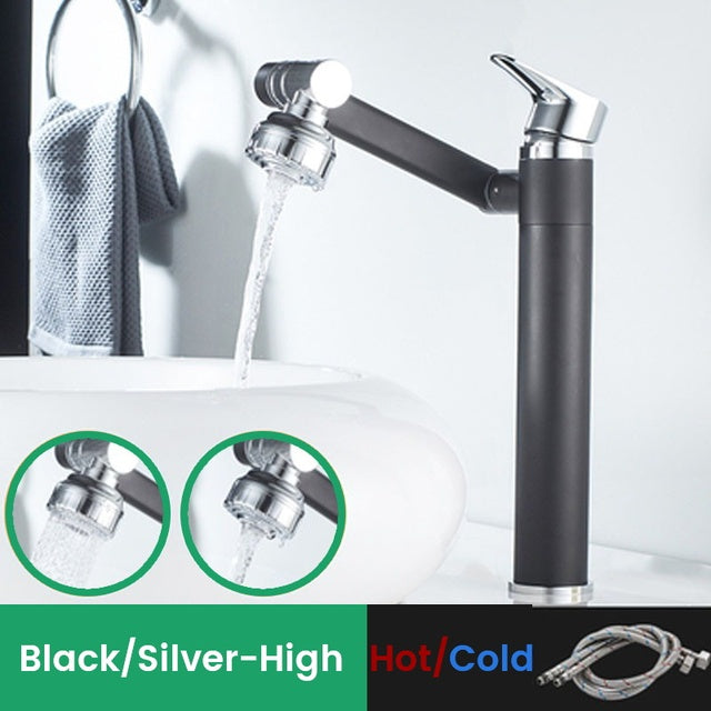 1080 Degree 2 in 1 Basin Faucet Sink