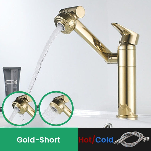 1080 Degree 2 in 1 Basin Faucet Sink