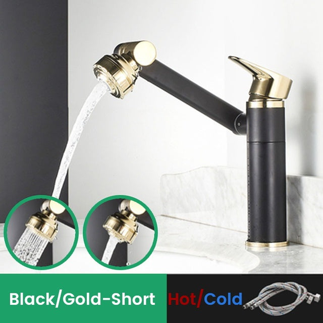 1080 Degree 2 in 1 Basin Faucet Sink