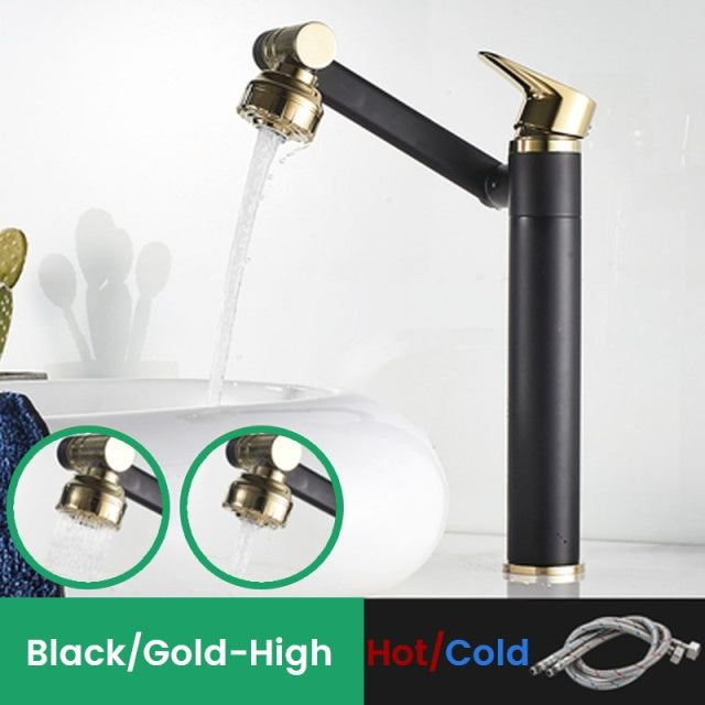 1080 Degree 2 in 1 Basin Faucet Sink