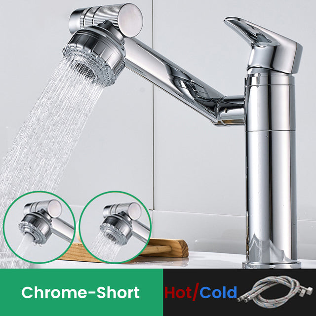 1080 Degree 2 in 1 Basin Faucet Sink