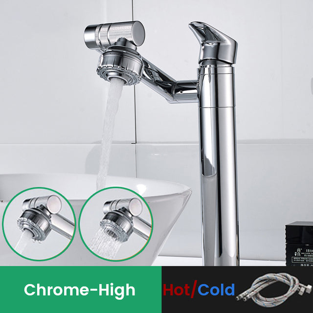 1080 Degree 2 in 1 Basin Faucet Sink